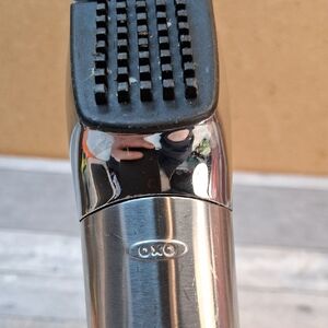 OXO Steel Garlic Press with Cleaner